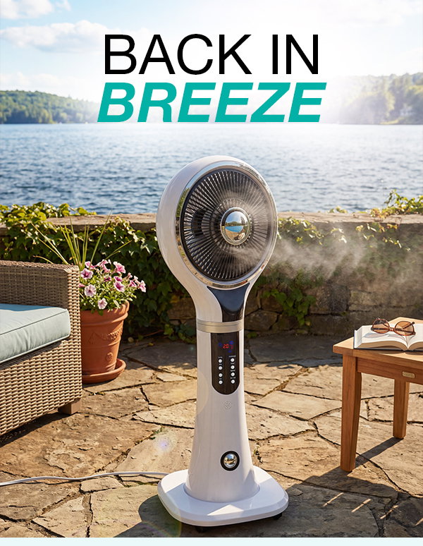 IT'S BACK! Get 25% off our Portable Evaporative Cooler