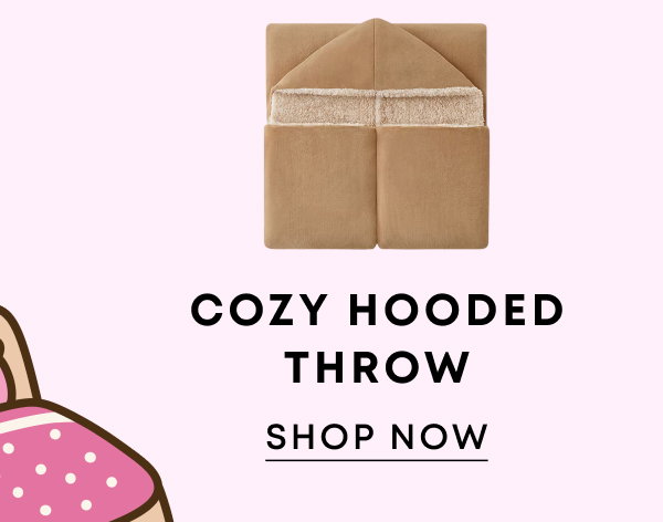 Cozy Hooded Throw