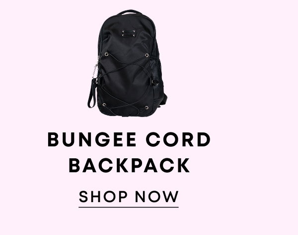 Bungee Cord Backpack