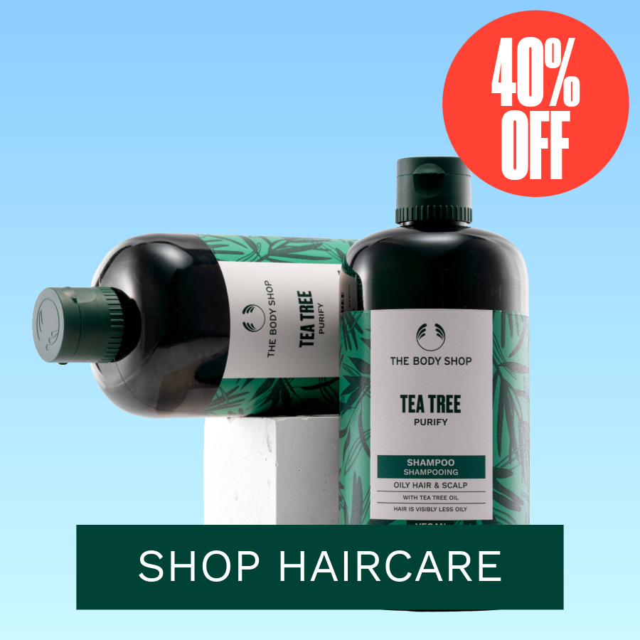 SHOP HAIRCARE 40% OFF