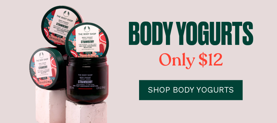 Body Yogurts Only $12. SHOP BODY YOGURTS