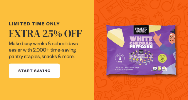 Limited Time Only: Extra 25% Off. Start Saving.