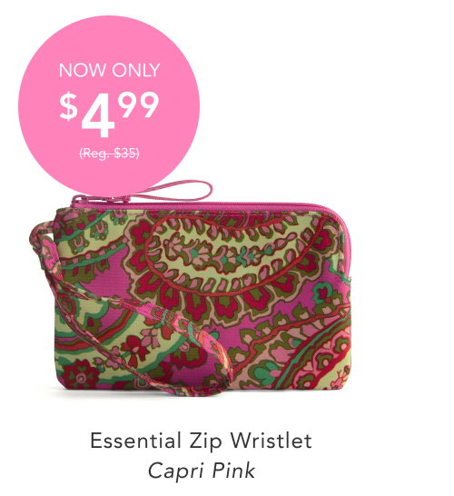 Essential Zip Wristlet