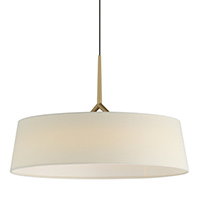 Paramount LED 21.25 inch Natural Aged Brass Single Pendant Ceiling Light by Maxim Lighting