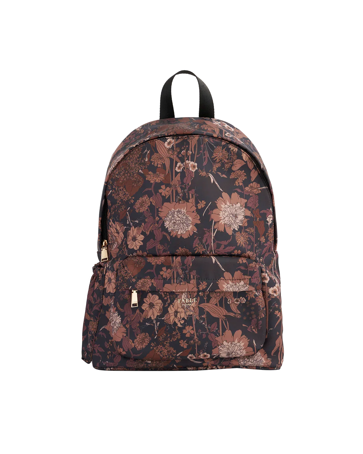 Image of Deco Blooms Large Black Backpack