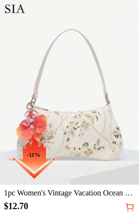 1pc Women s Vintage Vacation Ocean...