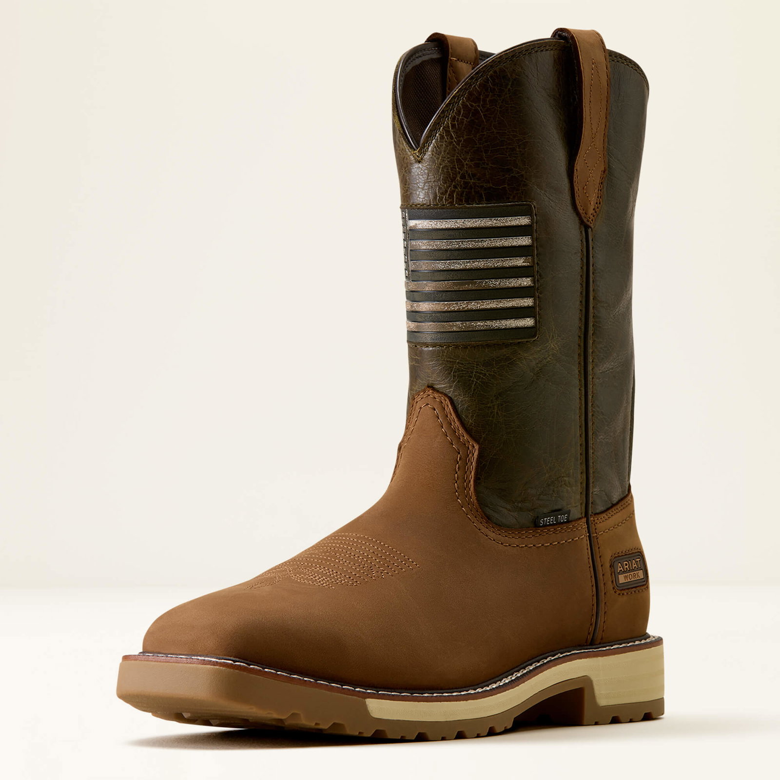 Men’s Activator Patriot Wide Square Toe Steel Toe Work Boot