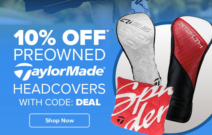 10% Off Preowned TaylorMade Headcovers with Code: DEAL