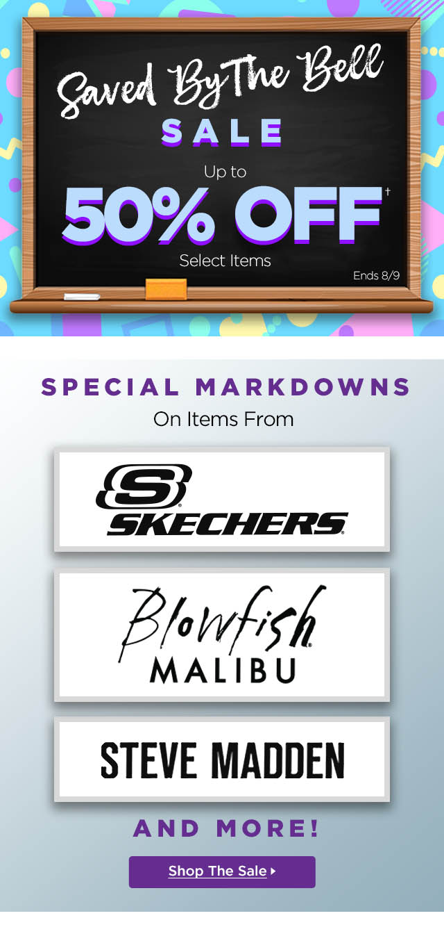 Shop Saved By The Bell Sale - back to school
