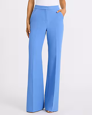 Editor Signature Stretch High Waisted Flare Trouser