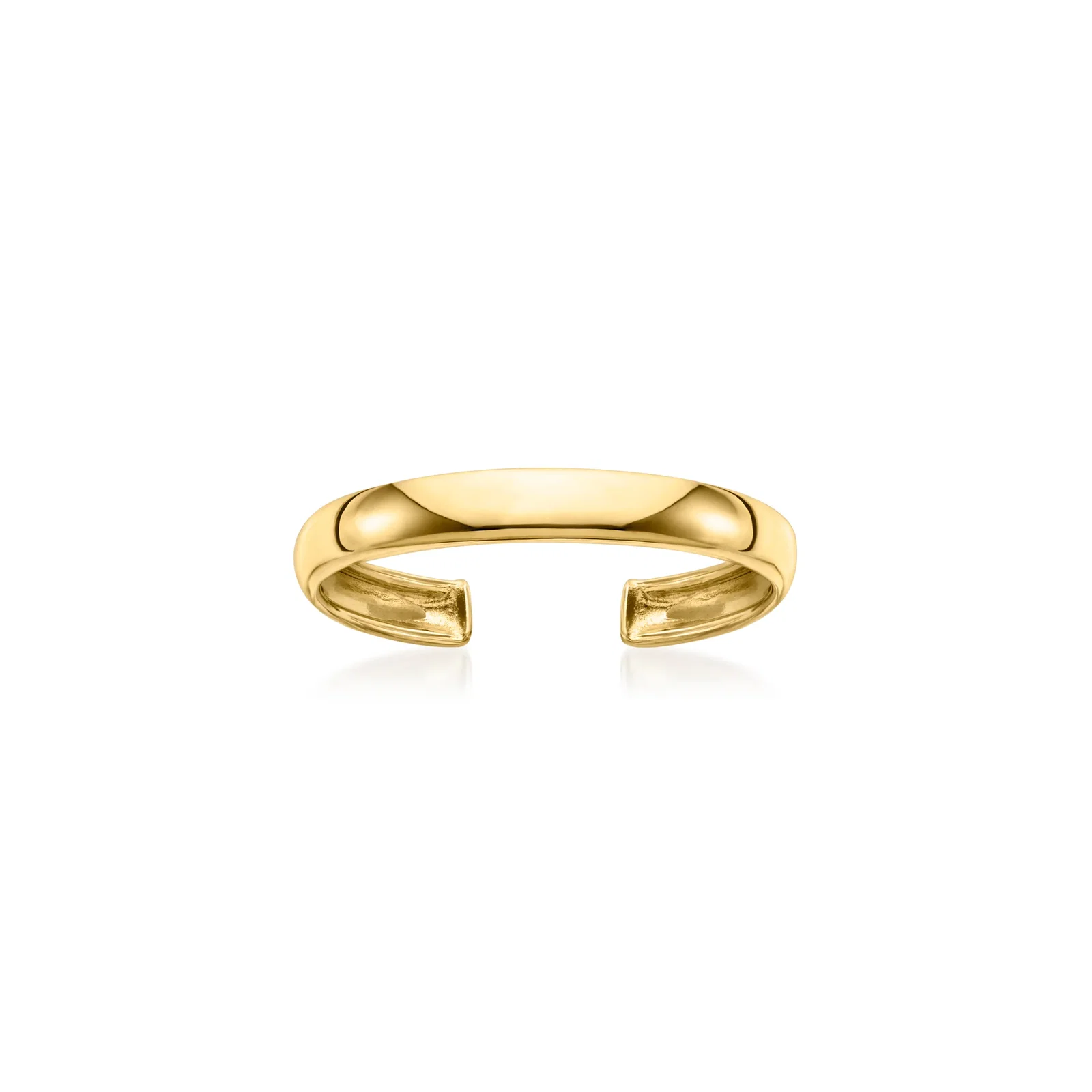 Image of 10kt Yellow Gold Polished Toe Ring