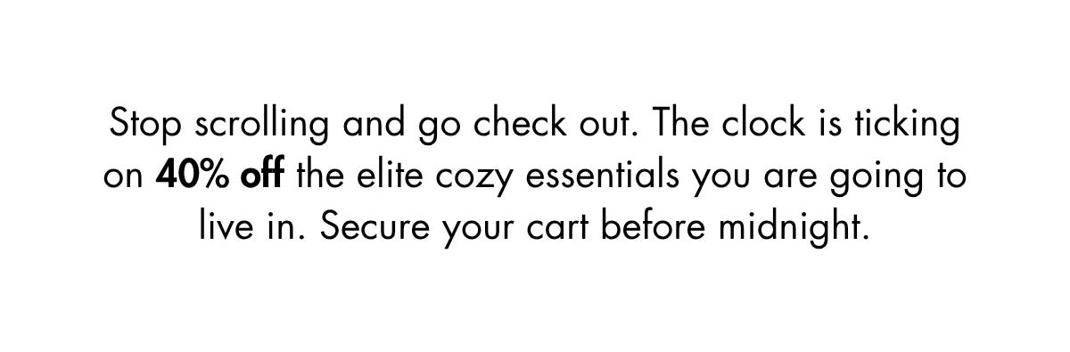 40% Off Essentials