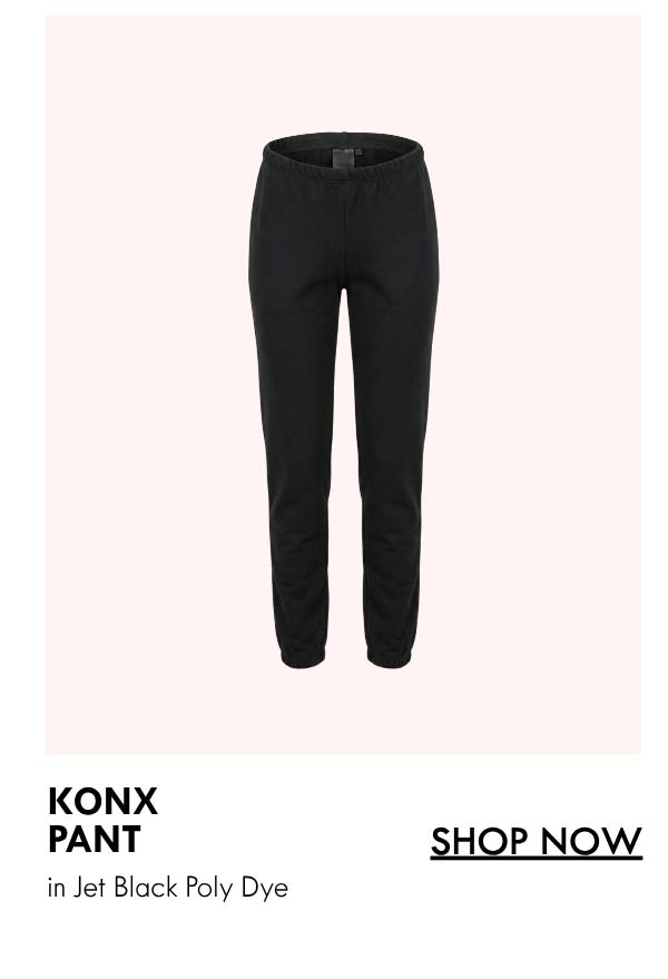 Knox Pants - Jet Black Poly Dye