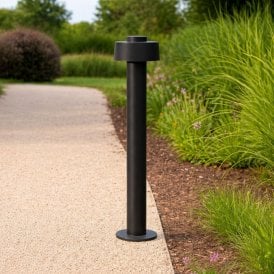 Edit Mode LED Outdoor Post Light - Matt Black