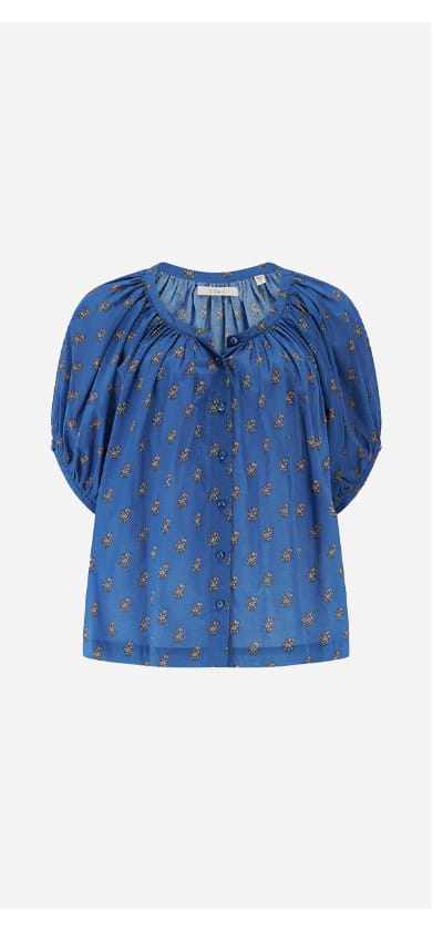 June Top In Eartha Paisley