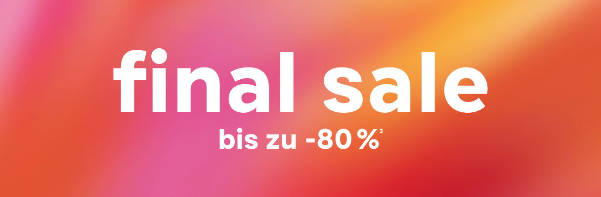 Final Sale im Online Shop