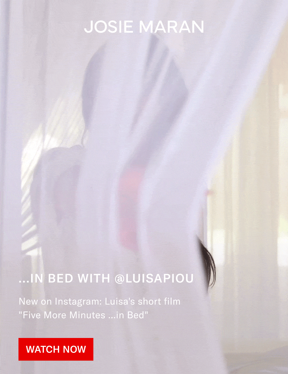 ...In Bed with @LUISAPIOU