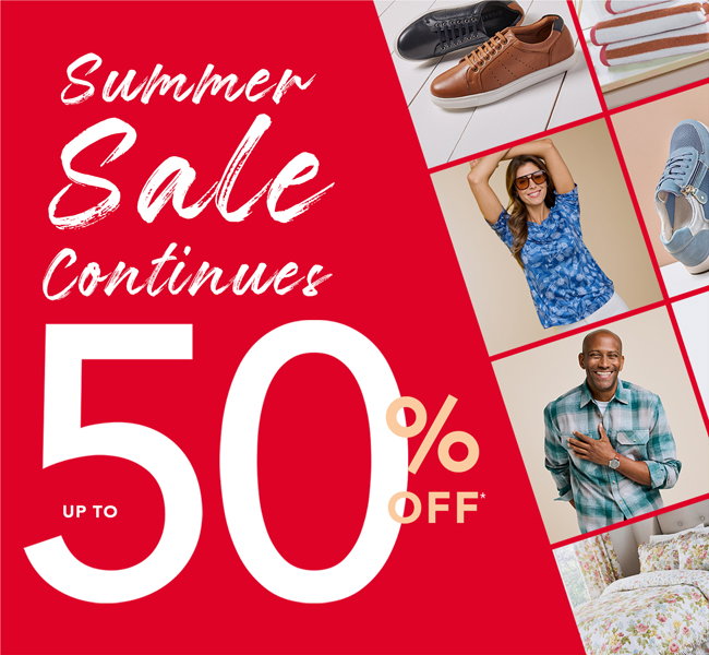 Shop your size in our Summer Sale