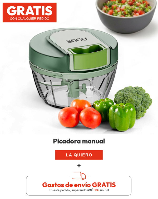 Picadora manual