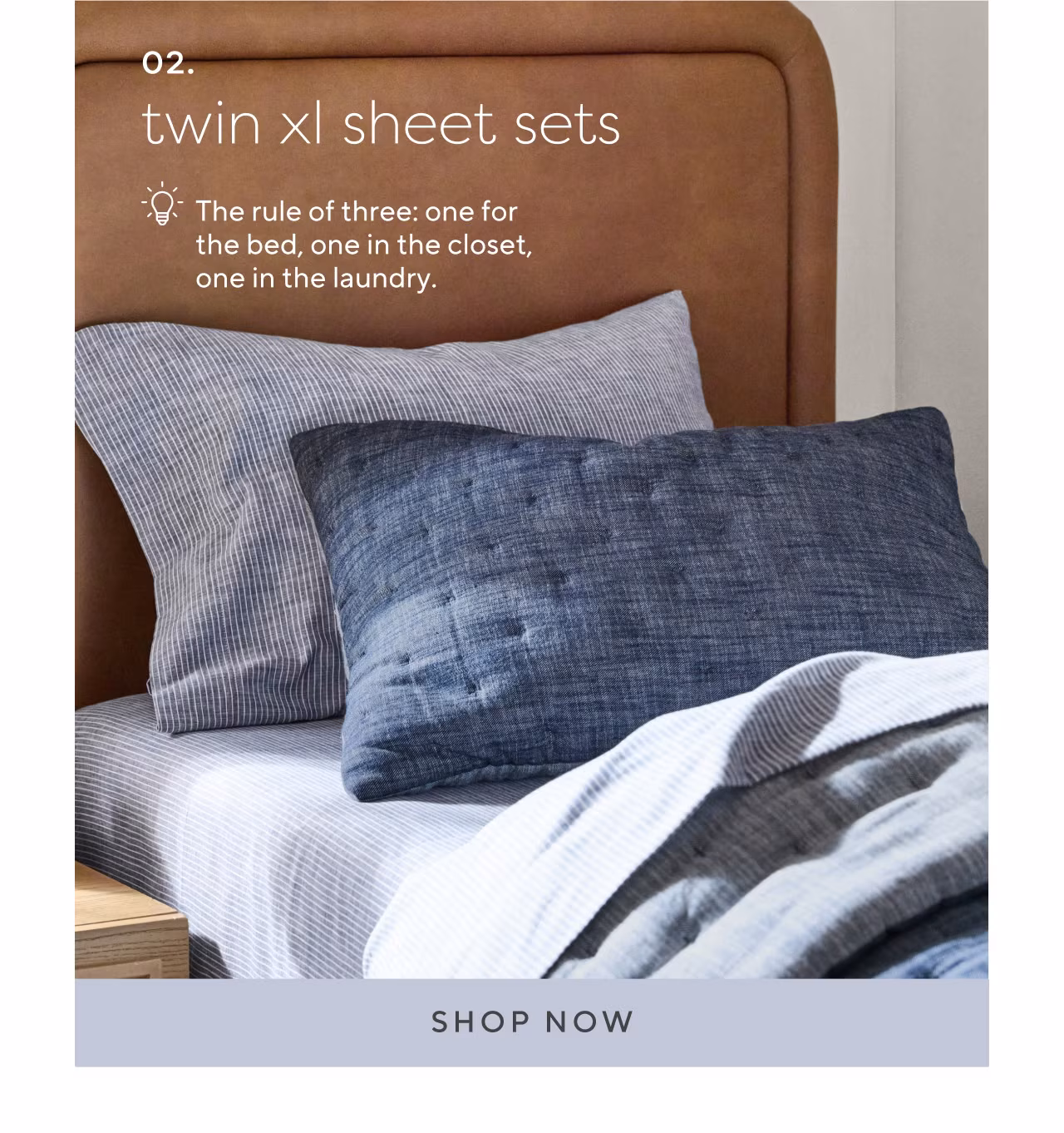 Twin xl sheet sets