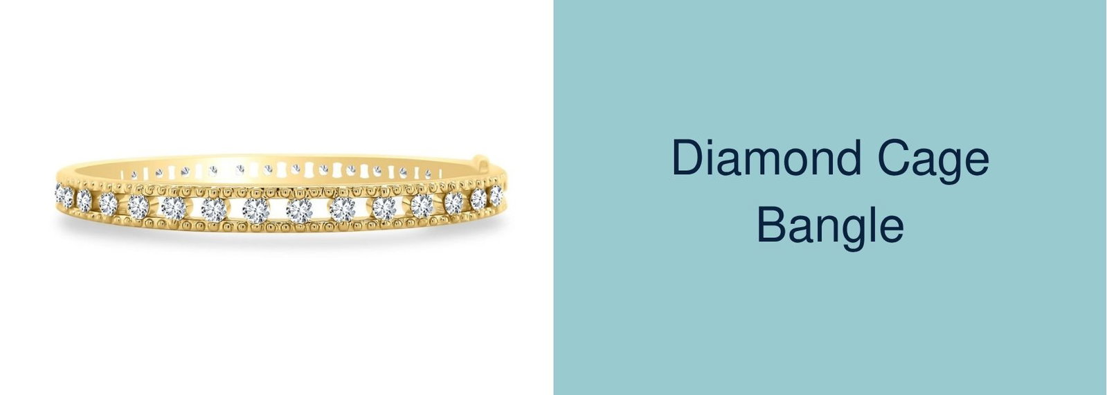 Diamond Cage Bangle