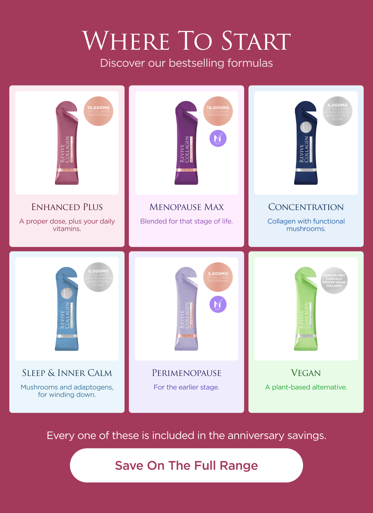Every one of these is included in the birthday offer.