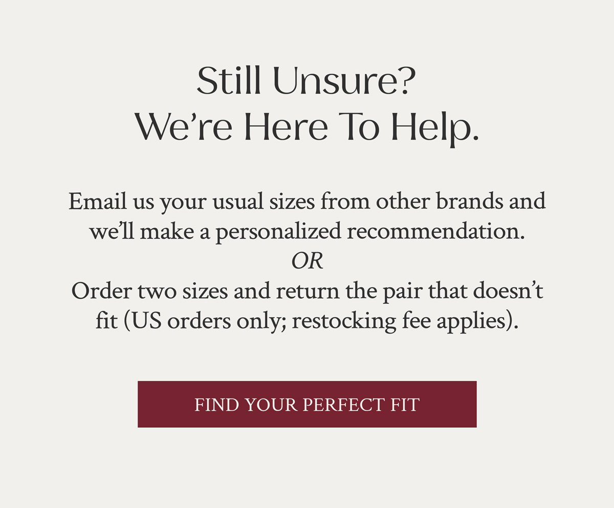 Find Your Perfect Fit