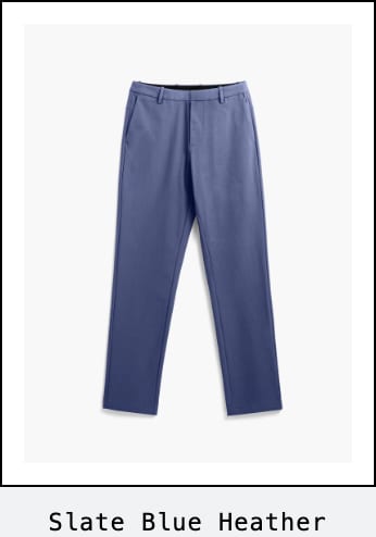 Men's Kinetic Pant in Slate Blue Heather - $150