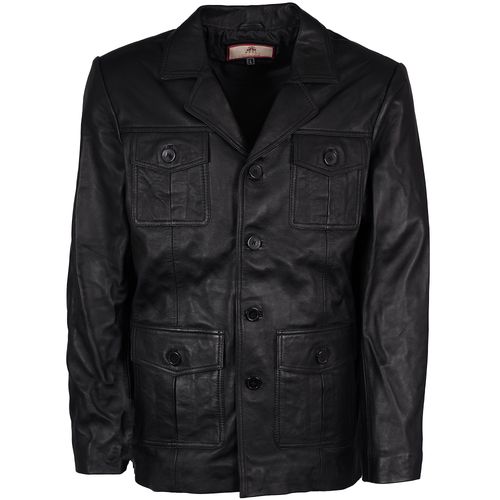 Real Hoxton Safari Jacket - Black