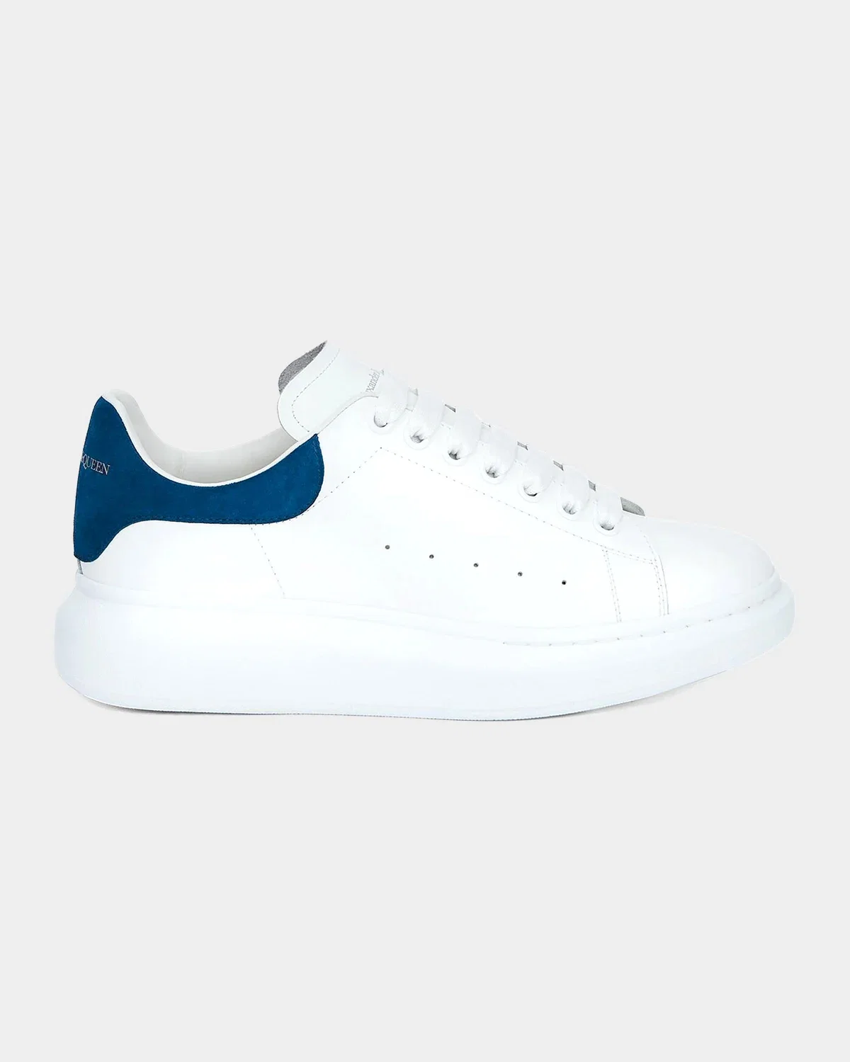 Men's Leather Low-Top Platform Sneakers