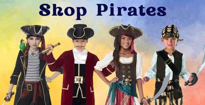 Click to shop all Pirate Book Week Costumes