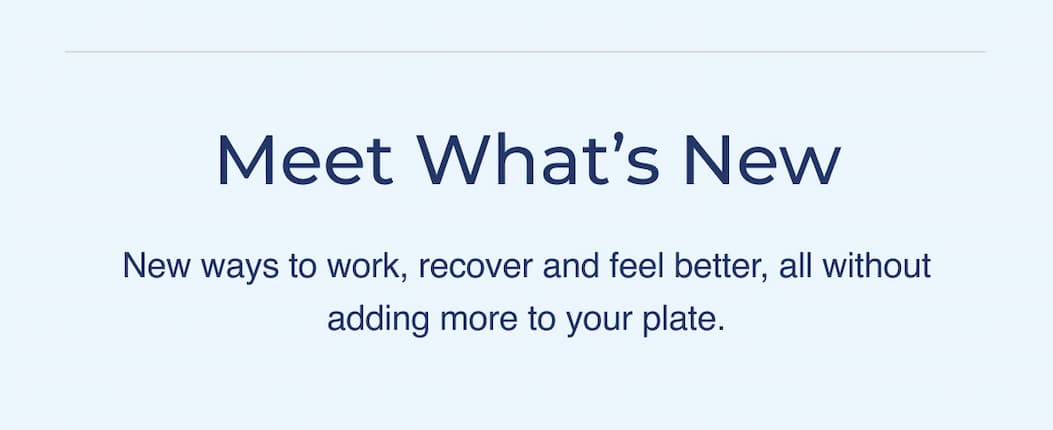 meet what's new 