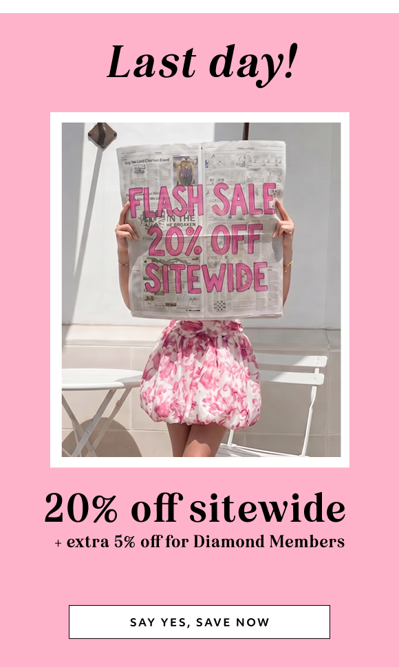 20% off Sitewide