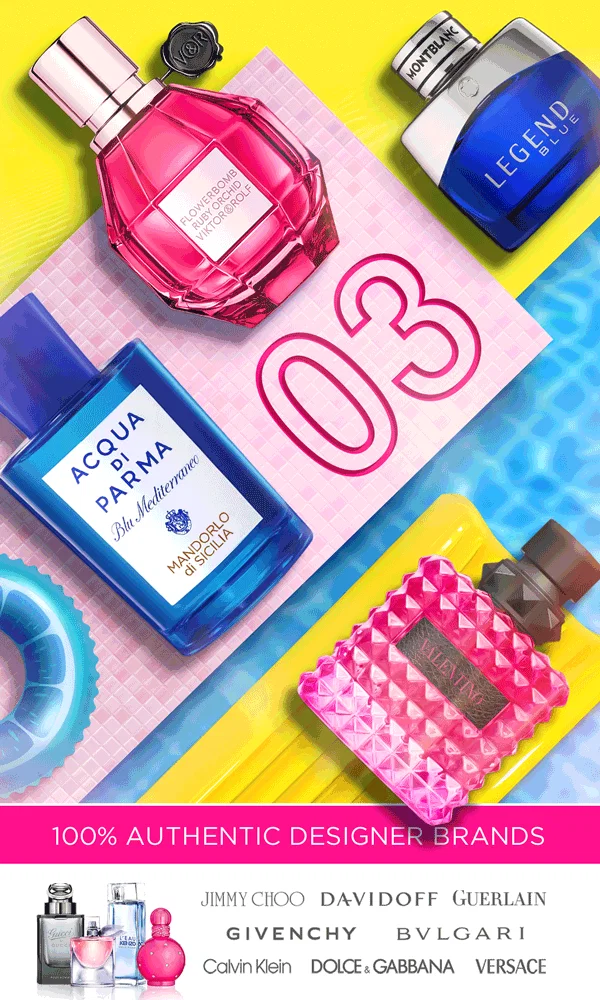 Countdown to savings on best-selling summer fragrances