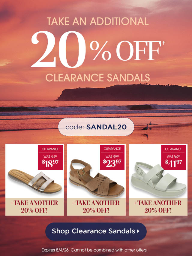 Shop Clearance Sandals