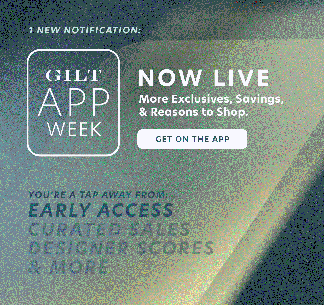 Gilt App Week