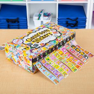 Image of Classroom Stickers & Storage Box