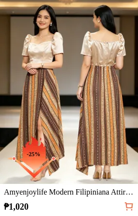 Amyenjoylife Modern Filipiniana...