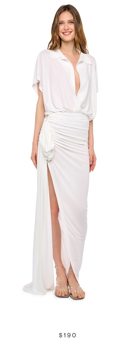 DIANA LONG SKIRT W/ BOW