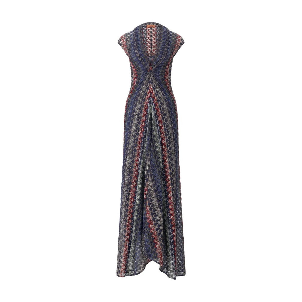Missoni Maxikleid mit Glitzerdetails mehrfarbig