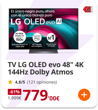 TV LG OLED evo OLED48C54LA 48" 4K