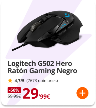 Logitech G502 Hero Ratón Gaming