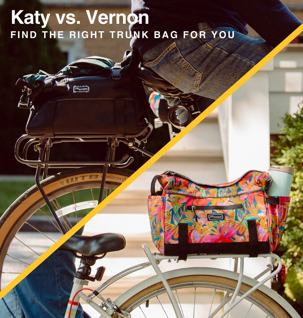Katy vs. Vernon trunk bag comparison