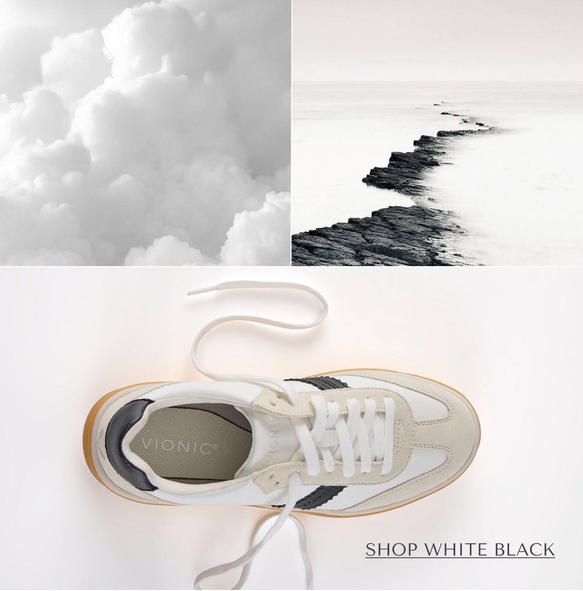 Shop White Black