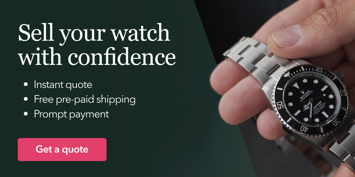 Sell your watch with confidence