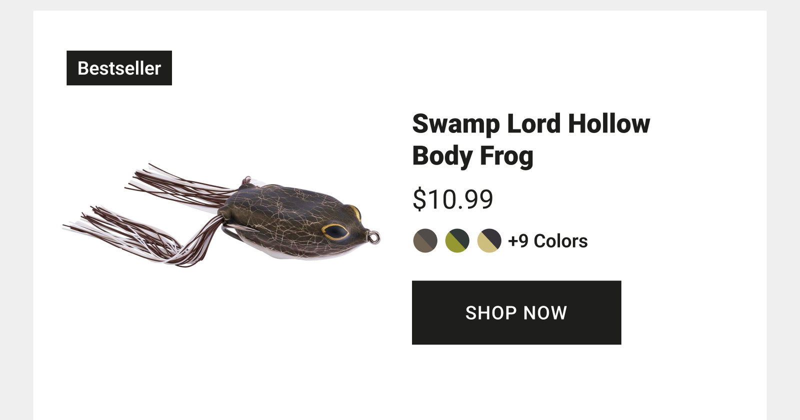 Swamp Lord Jr. Hollow Body Frog
