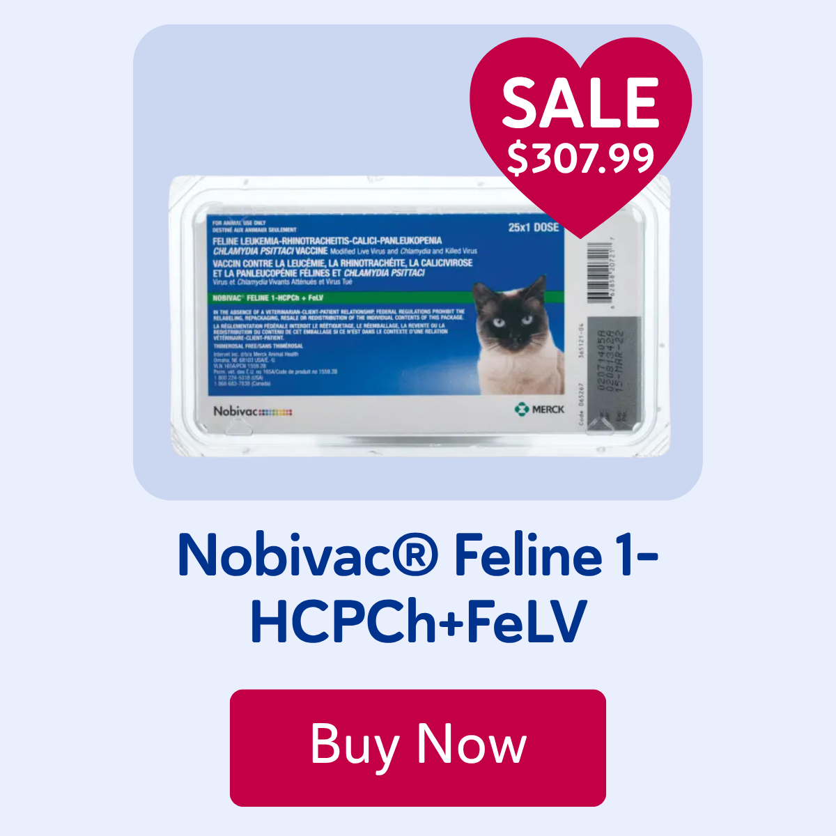 Nobivac® Feline 1-HCPCh+FeLV