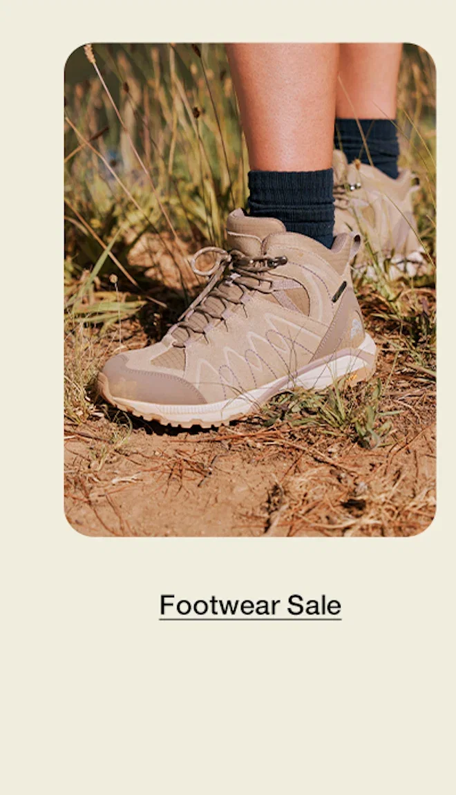 Footwear sale