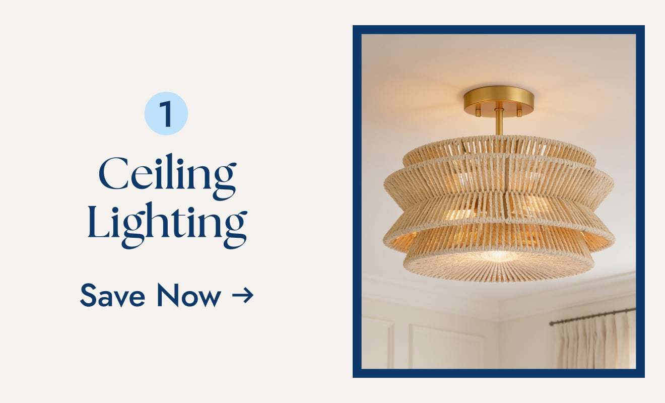Save on Ceiling Lighting