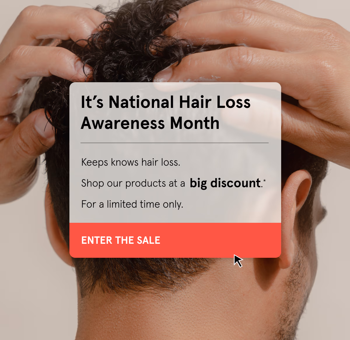 Up to 40% off everything hair 